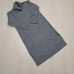 UNIQLO スフレヤーンタートルネックワンピース（長袖）Sサイズ
