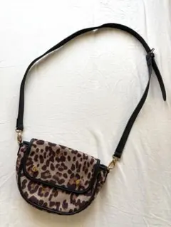 LEPSIM　ショルダーバッグ　レオパード　2WEY