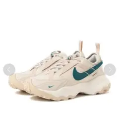 NIKE ナイキ TC7900 ベージュ×グリーン 23.5cm