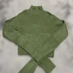 GRL オリーブグリーン ハイネックセーター S