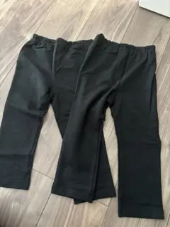 ブラック パンツ 2枚セット 95cm