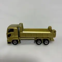 トミカ いすゞ ギガ ダンプカー ゴールド ミニカー