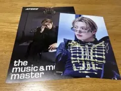 ATEEZ HMV タワレコ　フライヤー　ホンジュン