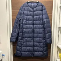 ユニクロ　ウルトラライトダウン　L ネイビー