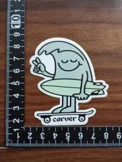 ◆新品U.S.限定カーバー【carver】本物DUDEステッカー送料無料◆のサムネイル