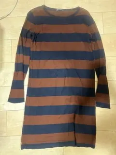 プチバトー　ボーダーワンピース