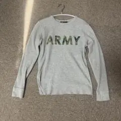 BEAMS HEART ワッフル長袖カットソー ARMYプリントのサムネイル