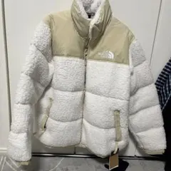 THE NORTH FACE ダウンジャケット ヌプシ (USサイズL)白