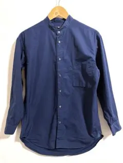 【完売品】ユニクロ +J スーピマコットンオーバーサイズスタンドカラーシャツ S