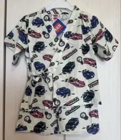 キッズ甚平 110サイズ　トミカ 車柄