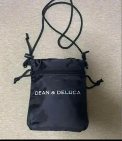 DEAN＆DELUCA サコッシュ　トートバッグ　折畳　エコバッグ　ブラック
