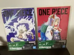 一番くじワンピース　雷鳴への忠誠　F賞ビジュアル色紙　ニカ＆ヤマト