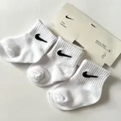 ナイキ Nike ベビー 靴下 ソックス 3足セット 6-12ヶ月サイズ