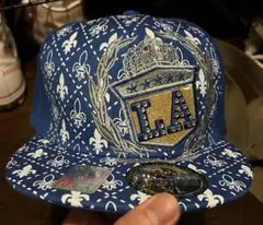 LA ベースボールキャップ　ブリンブリン　bboy hip hopのサムネイル