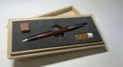 野原工芸 斑紋孔雀色旧型シャープペン(固定式口金付) ジャイアント