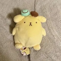 d*4様 ポムポムプリン　おともだちとうきうき　ぬいぐるみ　ミント