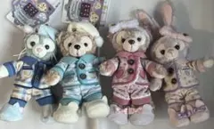 オータムスリープオーバー　ぬいぐるみバッジ　ステラルー　ダッフィー