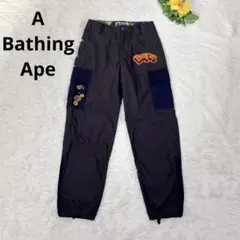 A Bathing Ape＊カーゴパンツ　XXS 150相当 レディースS可のサムネイル