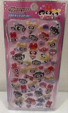 パワーパフガールズ プチドロップステッカー　ボンボンドロップシール
