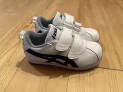 asics スクスク　ホワイト スニーカー 19.5センチ