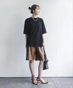 ⭐️Noble フェイクレザーショートパンツ⭐️