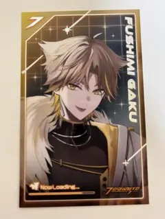 咎人7thアニバーサリー　ランダムコレクションカード　伏見ガク　箔押し チェキ