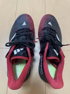 adizero 野球 スパイクシューズ 黒/赤 25.5センチ