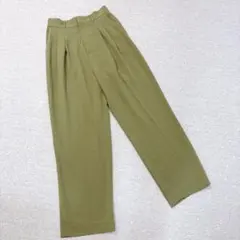 ローリーズファーム　カジュアルパンツ　Lサイズ　カーキ　ウエストゴム