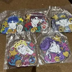 一番くじ　ジョジョの奇妙な冒険　J賞　ラバーチャーム　 セミコンプセット