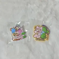 たべっ子どうぶつ　ぷっくりラバマス2 ネコ　ワニ　集合