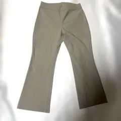 美品★ ボンサンク　グレージュ　7部丈パンツ