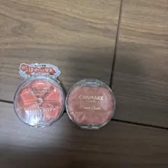 CANMAKE クリームチーク2個セット05、P01