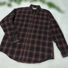 L.L.Bean 80s NORTHWOODS ネルシャツ USA