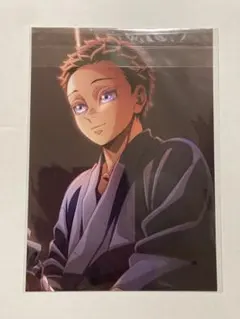 鬼滅の刃・映画入場特典 第6弾　キービジュアルイラストボード 狛治ver. 1枚