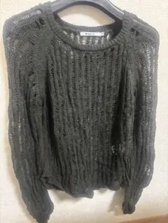 colony2139 トップス　透かし編みニット　グリーン　新品未使用