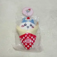 ちいかわ クレープくじ C賞 クレープになっちゃった!!マスコット(ハチワレ)