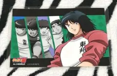 キャプテン翼 1980年代テレビアニメーションセル画　若島津健2枚 キャプテン翼 若島津健 セル画 動画 原画 背景画 高橋陽一 岡迫亘弘