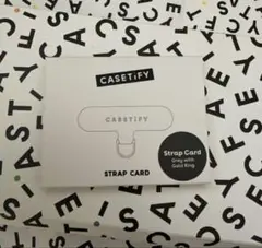 匿名配送　CASETiFY ストラップカード　 GoldRing