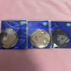 名探偵コナン トレーディング缶バッジ 江戸川コナン 安室透 赤井秀一