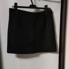 ウール混ミニスカート