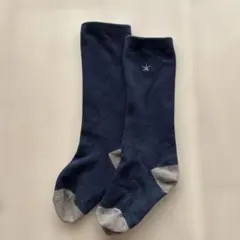 ネイビー キッズ 靴下 ソックス 卒園•入園•セレモニー　16-18㎝