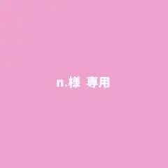 n.様専用ページ