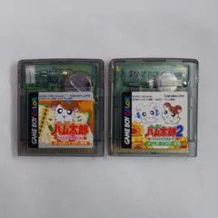 ゲームボーイカラー 専用ソフト とっとこハム太郎 2個セット ソフトのみ