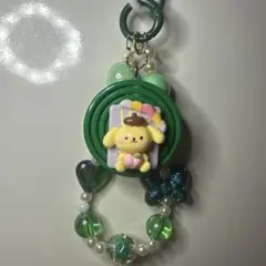 プリンキャラクター付き携帯ストラップ