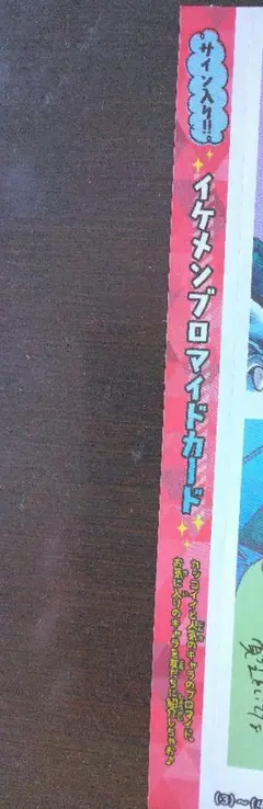名探偵コナン 緋色の弾丸 ちゃお イケメンブロマイドカード 赤井秀一 安室透