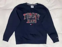 TOMMYJEANS トレーナー スウェット ネイビー アーチロゴ
