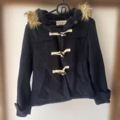 chocol raffine ネイビー ダッフルコート M