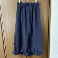 ドロストコクーンシルエット　ロングスカート