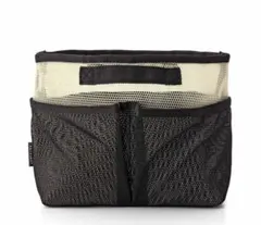 バッグインバッグ メッシュ 黒／白 未開封・未使用品