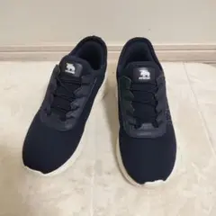 【超美品】MOZ スニーカー　ネイビー